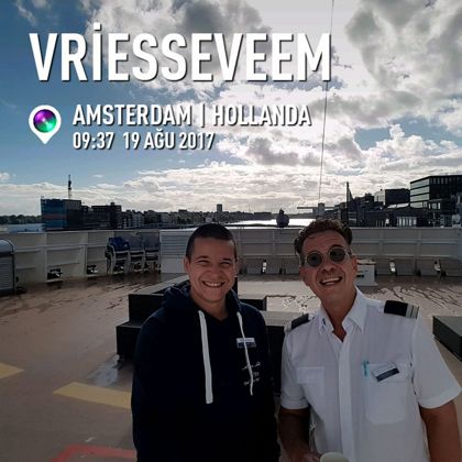 With Tolga on the Crew Deck, Mein Schiff 4, 2017